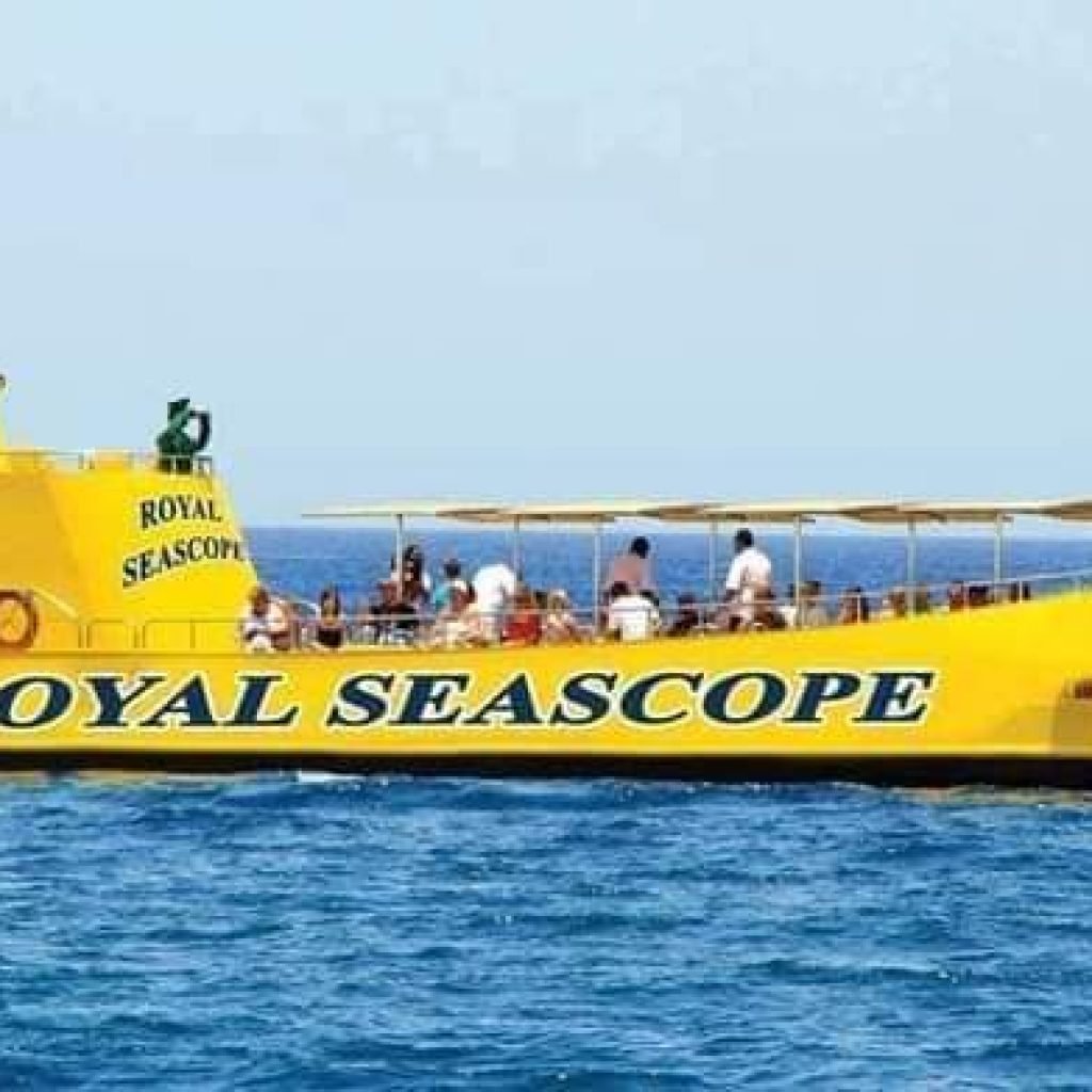 Royal Seascope semi submarine cruise with snorking