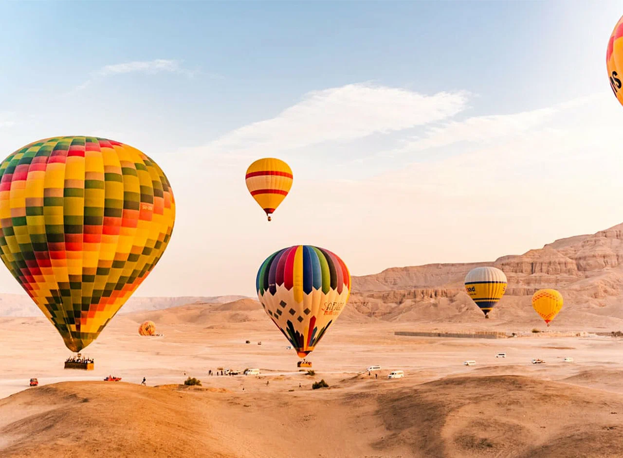 2 day Luxor adventure and sunrise hot air balloon